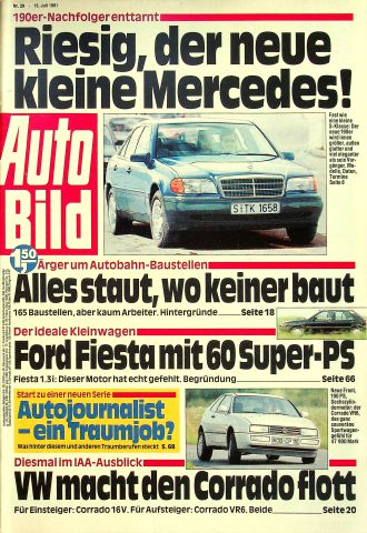 Deckblatt Auto Bild (29/1991)